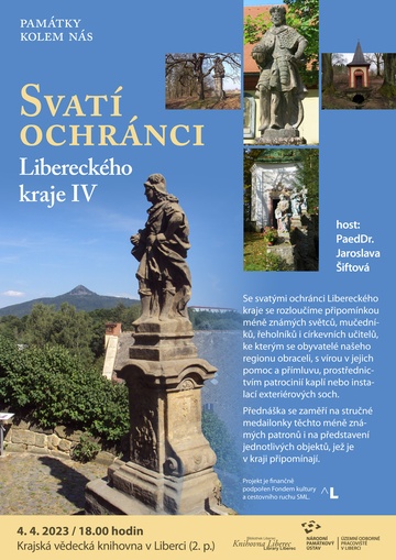 Plakát Svatí ochránci Libereckého kraje IV.