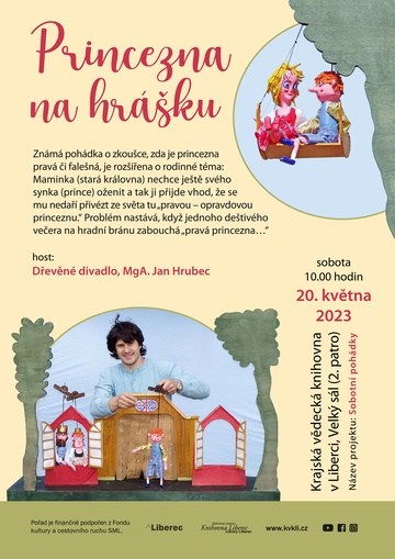 Plakát Princezna na hrášku