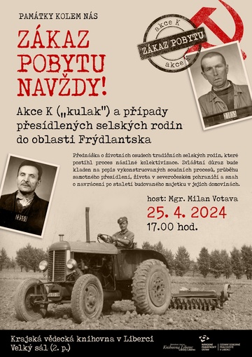 Plakát Zákaz pobytu navždy!