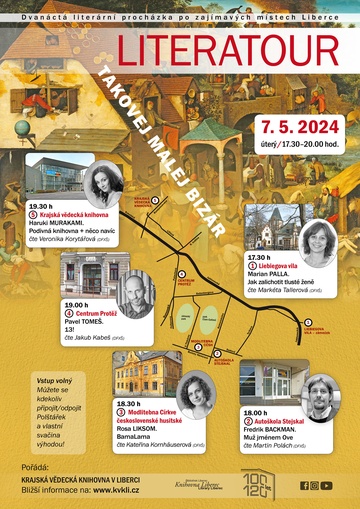 Plakát Literatour No. 12: Takovej malej bizár