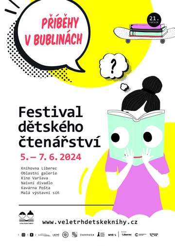 Plakát Festival dětského čtenářství