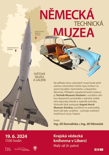 Plakát Německá technická muzea