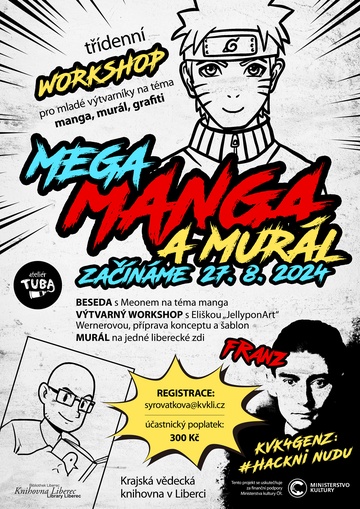 Plakát Mega manga