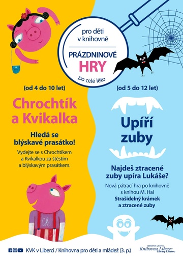Plakát Letní hry pro děti 