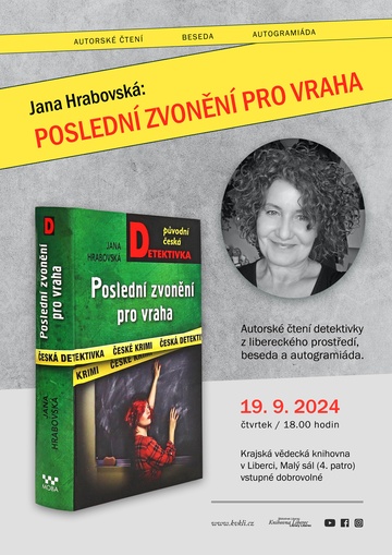 Plakát Jana Hrabovská: Poslední zvonění pro vraha
