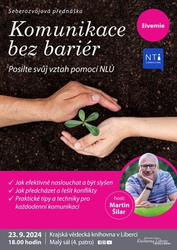 Plakát Komunikace bez bariér