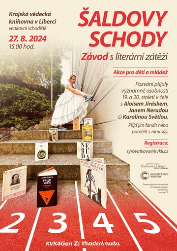 Plakát Šaldovy schody