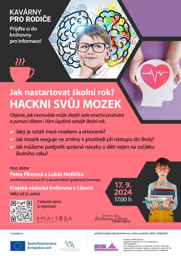 Plakát Jak nastartovat školní rok? HACKNI SVŮJ MOZEK®️