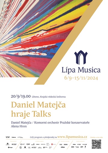 Plakát Daniel Matejča hraje Talks 