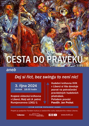 Plakát Cesta do pravěku aneb Dej si říct, bez swingu to není nic!