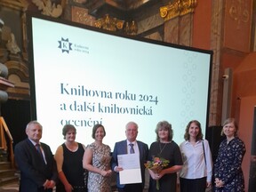 Předávání cen Městská knihovna roku 2024
