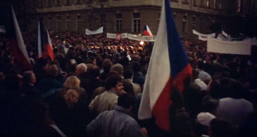 Plakát 1989: Z dopisů psaných přes železnou oponu