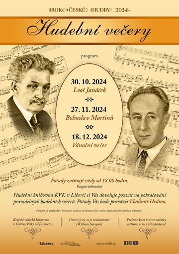 Plakát Bohuslav Martinů