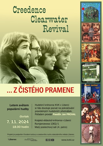 Plakát Z čistého pramene aneb Hudba Creedence Clearwatera Revival