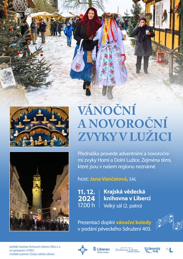 Plakát Vánoční a novoroční zvyky v Lužici