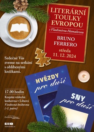 Plakát Literární toulky Evropou - Bruno Ferrero