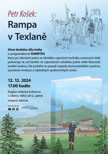 Plakát Petr Košek: Rampa v Texlaně