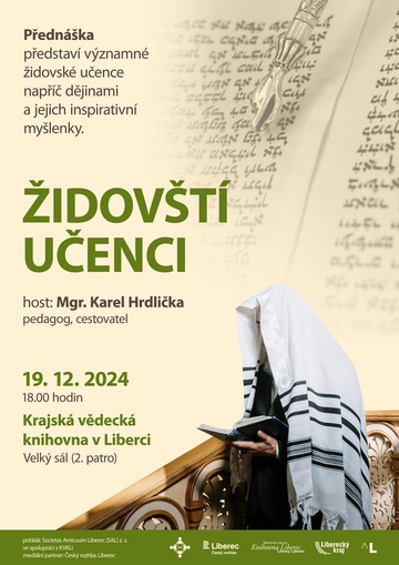 Plakát Židovští učenci