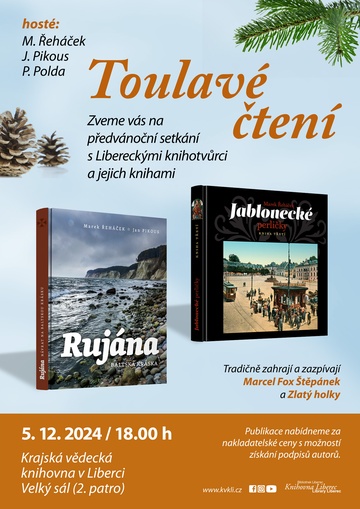 Plakát Toulavé čtení 