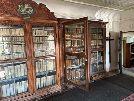 Plakát Převzali jsme do úschovy historickou Kopschovu knihovnu