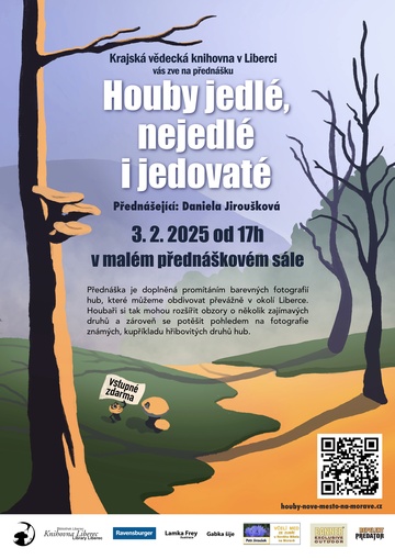 Plakát Houby jedlé, nejedlé i jedovaté