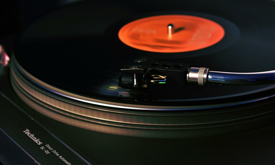 Plakát Vinyl live
