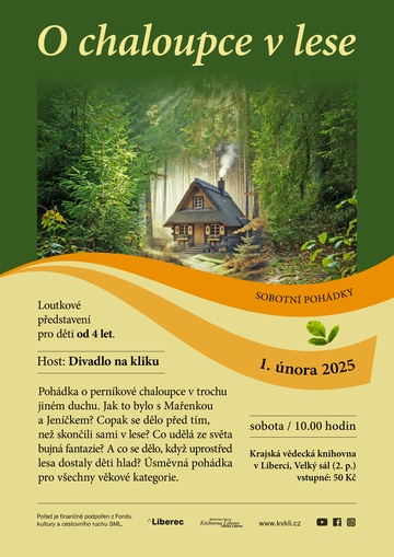 Plakát O chaloupce v lese