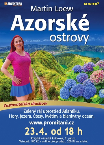 Plakát Martin Loew – Azorské ostrovy