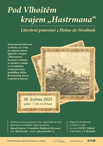 Plakát Pod Vlhoštěm krajem „Hastrmana“
