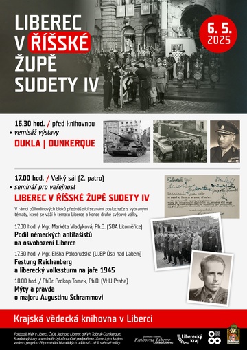 Plakát Liberec v Říšské župě Sudety IV