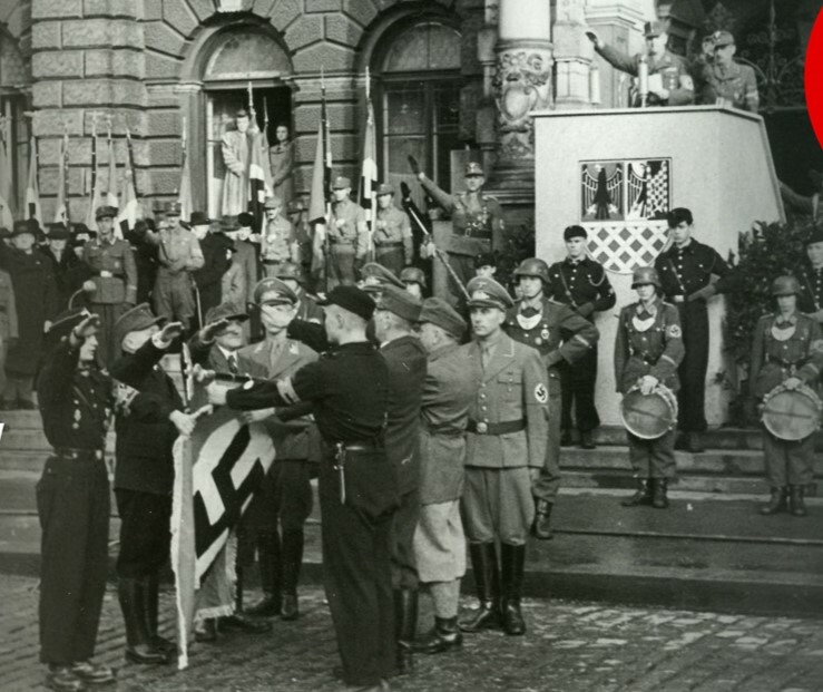 Plakát Liberec v Říšské župě Sudety IV