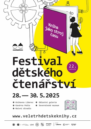 Plakát Festival dětského čtenářství