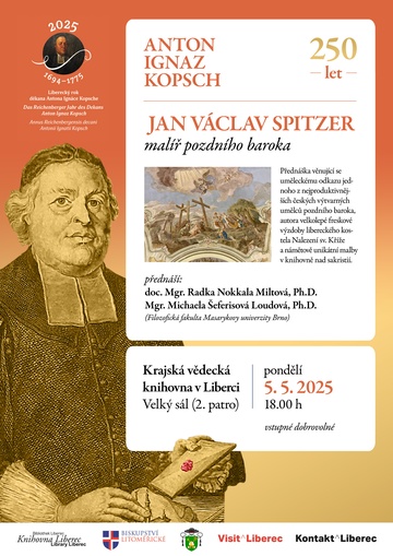 Plakát Jan Václav Spitzer – malíř pozdního baroka