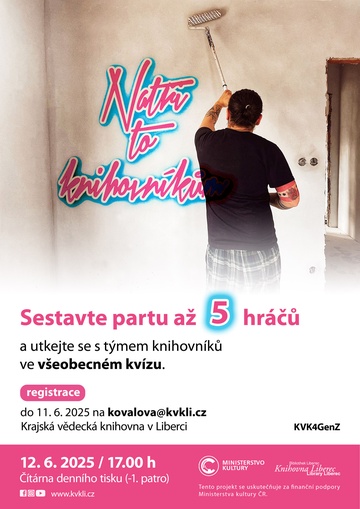 Plakát Natři to knihovníkům