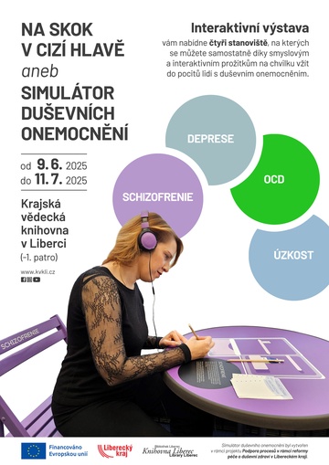 Plakát Na skok v cizí hlavě aneb Simulátor duševních onemocnění