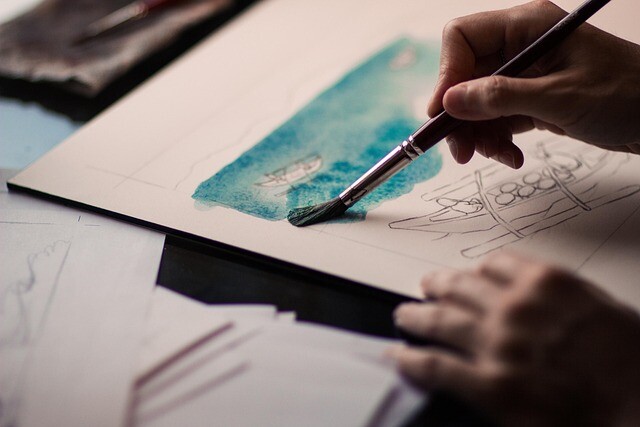 Plakát Letní ateliér – výtvarný workshop plný barev, zábavy a tvořivosti