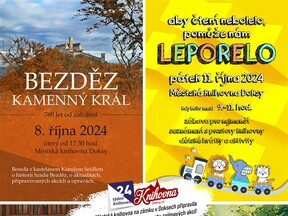 Plakát k Týdnu knihoven v Doksech