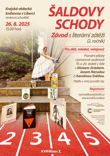 Plakát Šaldovy schody