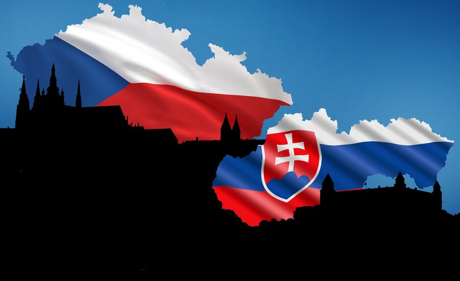 Plakát Spolu a sami: Československo, Česká republika a Slovensko po listopadu 1989
