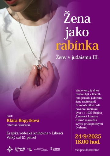 Plakát Žena jako rabínka