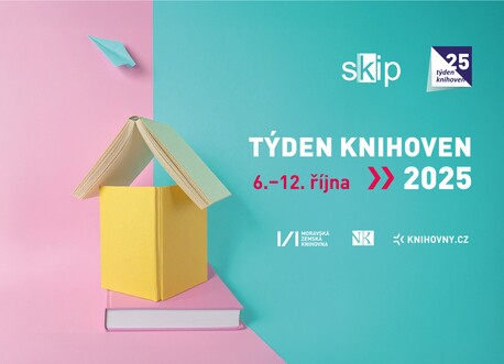 Plakát Týden knihoven 2025