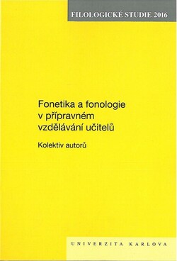 Fonetika a fonologie v přípravném vzdělávání učitelů