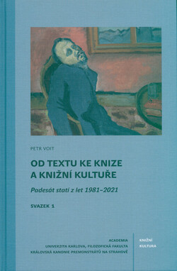 Od textu ke knize a knižní kultuře
