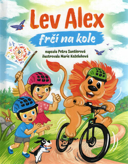 Lev Alex frčí na kole