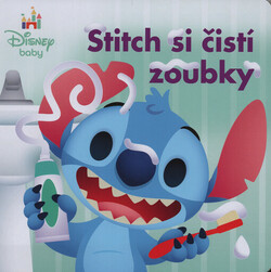 Stitch si čistí zoubky