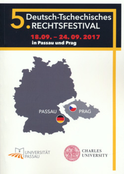 5. Deutsch-Tschechisches Rechtsfestival