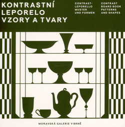 Kontrastní leporelo vzory a tvary
