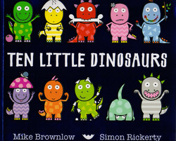 Ten little dinosaurs
