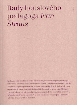 Rady houslového pedagoga