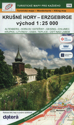 Krušné hory - Erzgebirge, východ 1:25 000